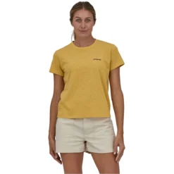 PATAGONIA W'S P-6 LOGO RESPONSIBILI-TEE SURFBOARD YELLOW 23 -Rossignol Soldes Magasin 9 126759 37567 suye 03