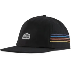PATAGONIA LINE LOGO RIDGE STRIPE FUNFARER CAP BLACK 23