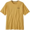 PATAGONIA M'S P-6 LOGO RESPONSIBILI-TEE SURFBOARD YELLOW 23 -Rossignol Soldes Magasin 9 126829 38504 suye 01