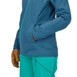 PATAGONIA W'S POWDER TOWN JKT WAVY BLUE 23 -Rossignol Soldes Magasin 9 128240 31635 wavb 06