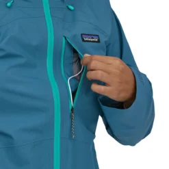 PATAGONIA W'S POWDER TOWN JKT WAVY BLUE 23 -Rossignol Soldes Magasin 9 128240 31635 wavb 07