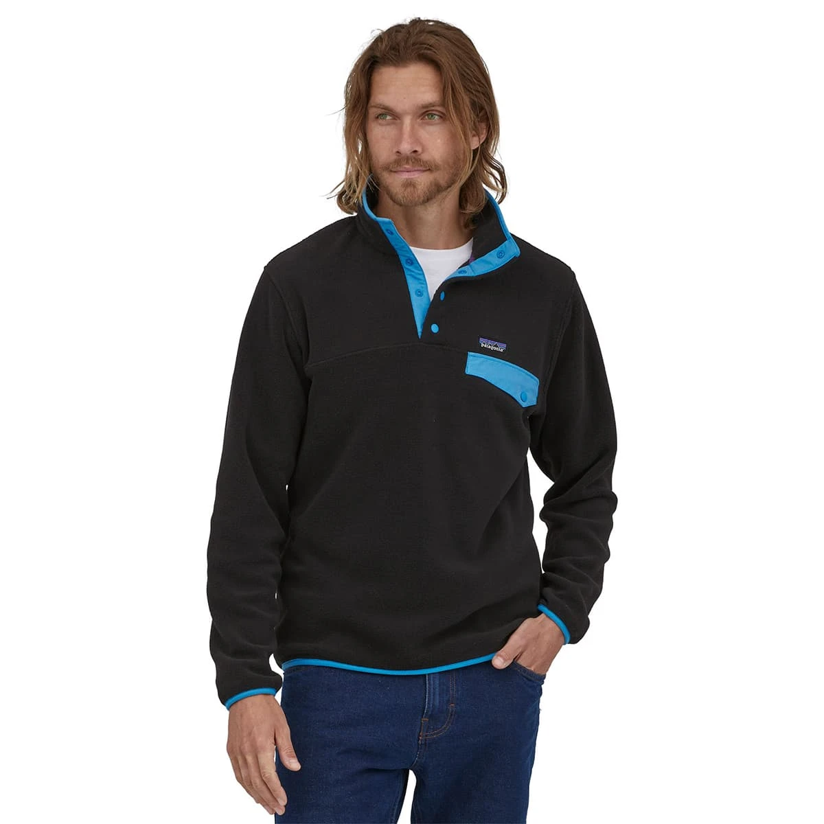 PATAGONIA M'S LW SYNCH SNAP-T P/O BLACK 23 4 PATAGONIA M'S LW SYNCH SNAP-T P/O BLACK 23 â Image 2