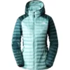 THE NORTH FACE W BETTAFORCA LT DOWN HOODIE WASABI/PONDEROSA GREEN 23