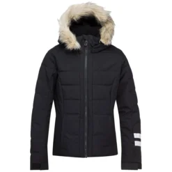 ROSSIGNOL GIRL POLYDOWN JKT BLACK 23