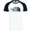 THE NORTH FACE SS RAGLAN EASY TEE WHITE BLACK 23 -Rossignol Soldes Magasin 9 29764 ss raglan easy tee white black t937fvla9 01