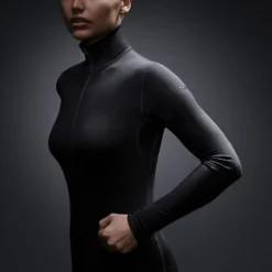 ICEBREAKER MERINO 200 OASIS LS HALF ZIP W BLACK 23 -Rossignol Soldes Magasin 9 43487 200 oasis ls half zip w black 104380 001 06