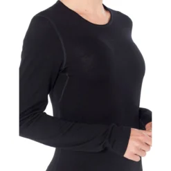 ICEBREAKER 260 TECH LS CREWE W BLACK 23 -Rossignol Soldes Magasin 9 43501 260 tech ls crewe w black 104387 001 05