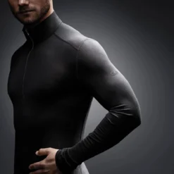 ICEBREAKER MERINO 200 OASIS LS HALF ZIP BLACK 23 -Rossignol Soldes Magasin 9 43697 200 oasis ls half zip black 104367 001 07