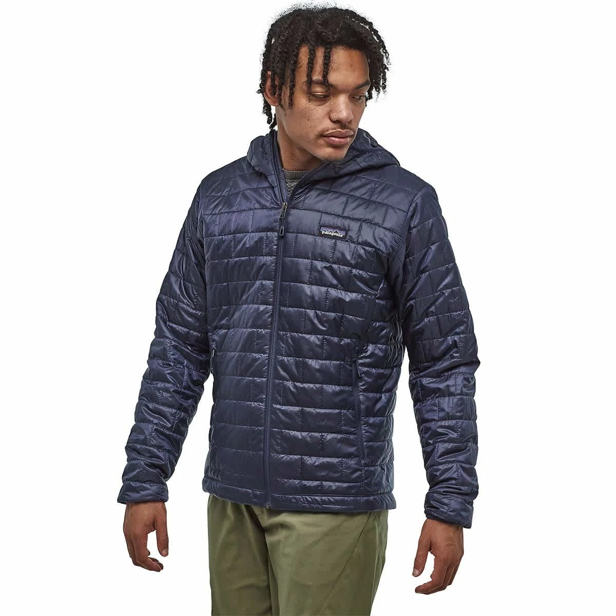 PATAGONIA M'S NANO PUFF HOODY CLASSIC NAVY 23 6 PATAGONIA M'S NANO PUFF HOODY CLASSIC NAVY 23 â Image 4