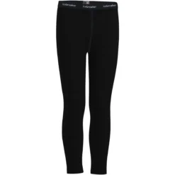 ICEBREAKER KIDS 260 TECH LEGGINGS BLACK 23