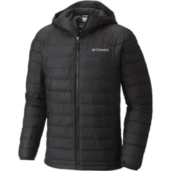 COLUMBIA POWDER LITE HOODED JKT BLACK 23