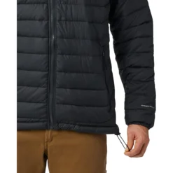 COLUMBIA POWDER LITE JKT BLACK 23 -Rossignol Soldes Magasin 9 63836 powder lite jkt black 1698001 012 04