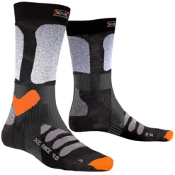 X-SOCKS X-COUNTRY RACE 4.0 BLACK/STONE GREY MELANGE 23