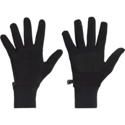 ICEBREAKER ADULT SIERRA GLOVES BLK 23