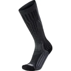 UYN MAN SKI CASHMERE SOCKS GREY ROCK/BLACK 23