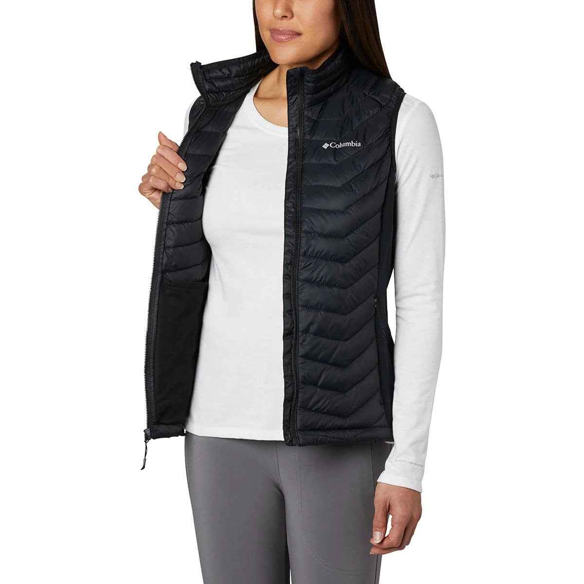 COLUMBIA POWDER PASS VEST BLACK 23 8 COLUMBIA POWDER PASS VEST BLACK 23 – Image 6
