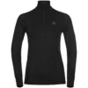 ODLO ACTIVE WARM ECO BL TOP TURTLE NECK L/S HALF ZIP W BLACK 23 -Rossignol Soldes Magasin 9 74981 active warm eco bl top turtle neck l s half zip w black 159081 15000 01