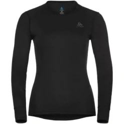 ODLO ACTIVE WARM ECO BL TOP CREW NECK L/S W BLACK 23
