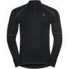 ODLO T-SHIRT ML 1/2 ZIP X-WARM BLACK 23 -Rossignol Soldes Magasin 9 75991 t shirt ml 1 2 zip x warm black 159212 15000 01