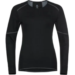ODLO T-SHIRT ML ACTIVE X-WARM W BLACK 23