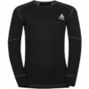 ODLO T-SHIRT ML ACTIVE X-WARM JR BLACK 23