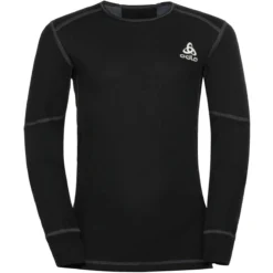 ODLO T-SHIRT ML ACTIVE X-WARM JR BLACK 23