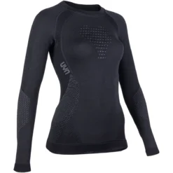 UYN LADY FUSYON UW SHIRT LG SL BLACK/ANTHRACITE/ANTHRACITE 22 -Rossignol Soldes Magasin 9 76380 u100025 b017 03