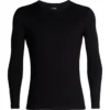 ICEBREAKER MENS 260 TECH LS CREWE BLACK 23