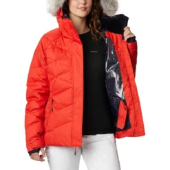 COLUMBIA LAY D DOWN II JACKET W BOLD ORANGE DOB 22 -Rossignol Soldes Magasin 9 80296 lay d down ii jacket bold orange dob 1798441 843 04