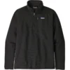 PATAGONIA M'S BETTER SWEATER 1/4 ZIP BLACK 23 -Rossignol Soldes Magasin 9 84067 m s better sweater 1 4 zip black 25523 blk 01