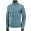 SALOMON AGILE SOFTSHELL JKT W MALLARD BLUE/BLACK 22 -Rossignol Soldes Magasin 9 92405 agile softshell jkt w mallard blue black lc1607500 01
