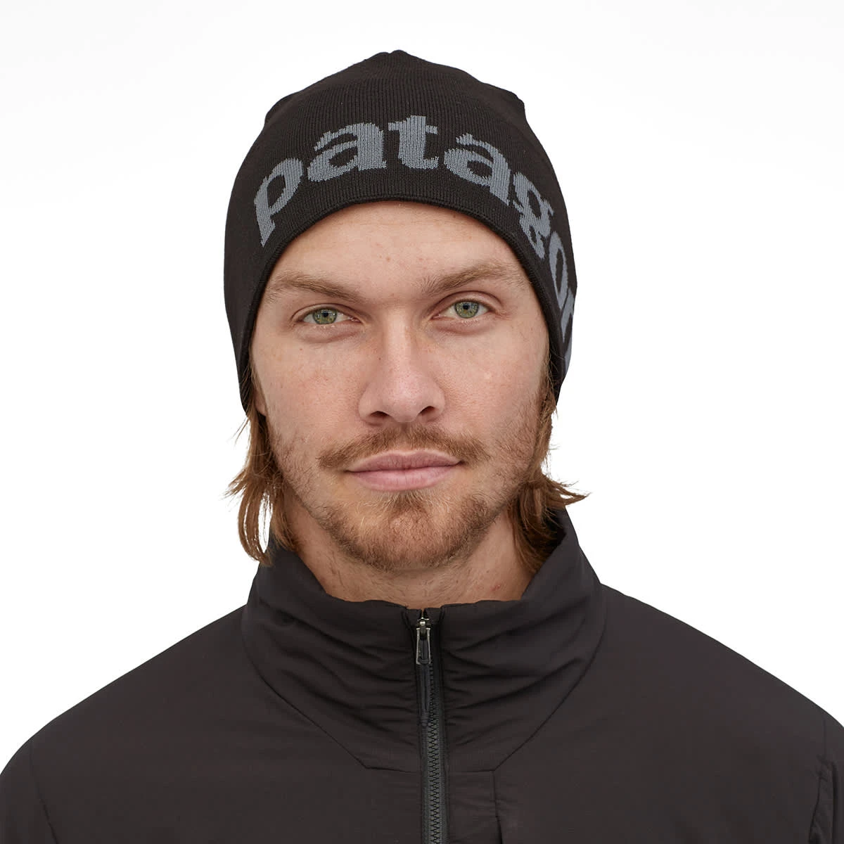 PATAGONIA BEANIE HAT LOGO BELWE BLACK 22 4 PATAGONIA BEANIE HAT LOGO BELWE BLACK 22 – Image 2