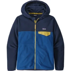 PATAGONIA BOY'S MICRO D SNAP-T JKT SUPERIOR BLUE 23