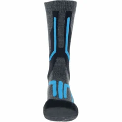 UYN MAN SKI CROSS COUNTRY 2IN SOCKS ANTHRACITE/BLUE 23 -Rossignol Soldes Magasin 9 94888 s100245 g036 04