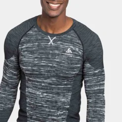 ODLO BLACKCOMB ECO BL TOP CREW NECK L/S BLACK SPACE DYE 23 -Rossignol Soldes Magasin 9 95365 blackcomb eco bl top crew neck l s black space dye 188562 60223 03