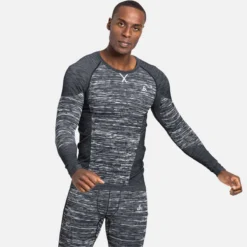 ODLO BLACKCOMB ECO BL TOP CREW NECK L/S BLACK SPACE DYE 23 -Rossignol Soldes Magasin 9 95365 blackcomb eco bl top crew neck l s black space dye 188562 60223 04