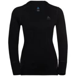 ODLO MERINO 260 BL TOP CREW NECK L/S W BLACK 23