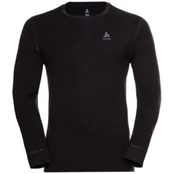 ODLO MERINO 260 BL TOP CREW NECK L/S BLACK 23