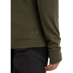 ICEBREAKER MERINO QUANTUM III LS ZIP HOODIE LODEN 23 -Rossignol Soldes Magasin 9 95505 quantum iii ls zip hoodie loden ib0a59jx069 06