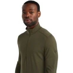 ICEBREAKER 200 OASIS LS HALF ZIP LODEN 23 -Rossignol Soldes Magasin 9 95532 200 oasis ls half zip loden ib104367069 04