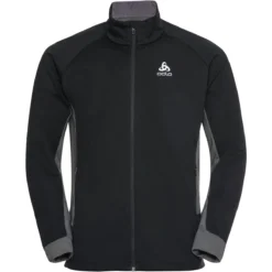 ODLO BRENSHOLMEN JACKET BLACK-NEW ODLO GRAPHITE GREY 23