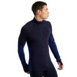 ICEBREAKER MENS 260 ZONE LS HALF ZIP MIDNIGHT NAVY/ROYAL NAVY 23 -Rossignol Soldes Magasin 9 95608 260 zone ls half zip midnight navy royal navy ib104361078 04