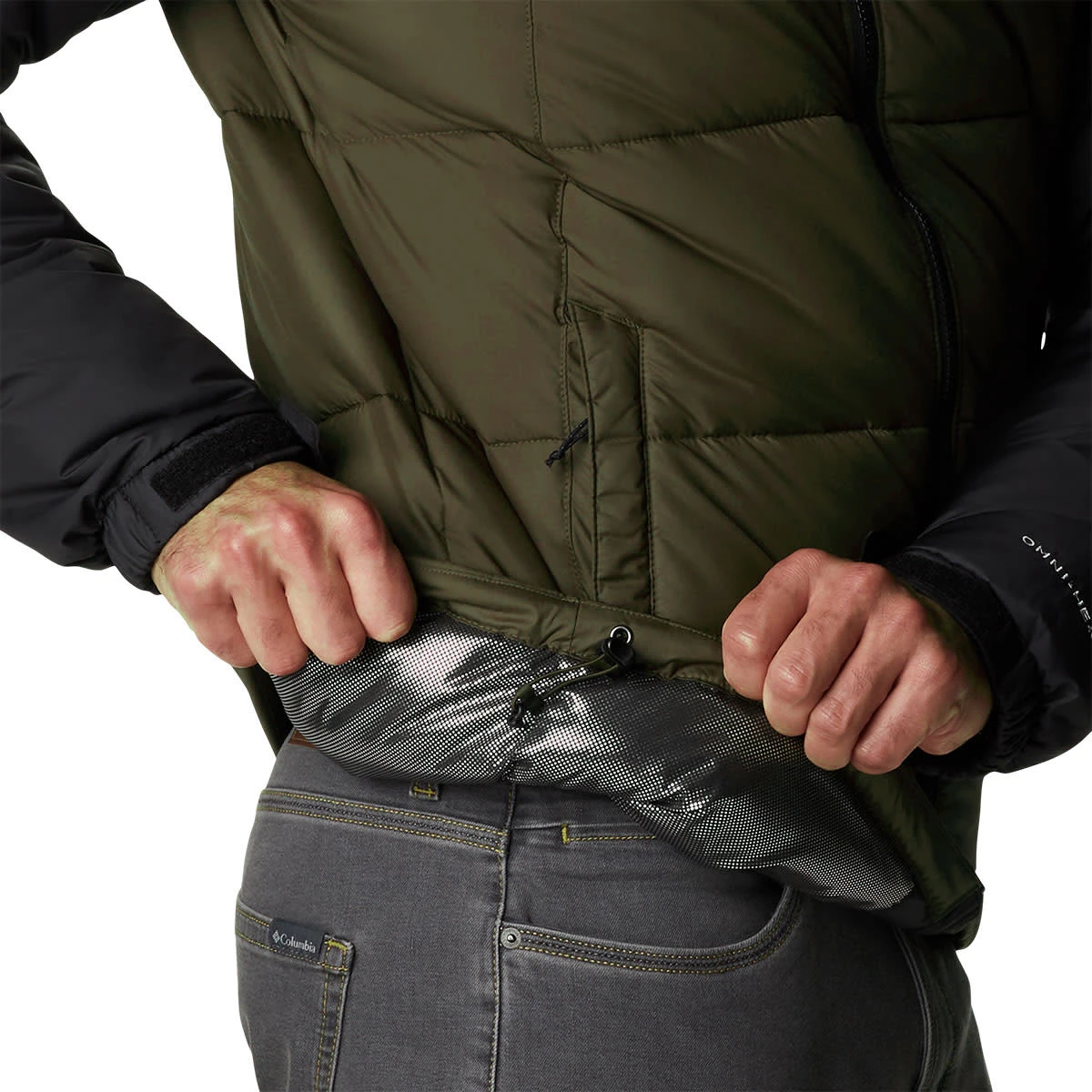 COLUMBIA PIKE LAKE HOODED JACKET OLIVE GREEN BLACK 23 7 COLUMBIA PIKE LAKE HOODED JACKET OLIVE GREEN BLACK 23 – Image 5