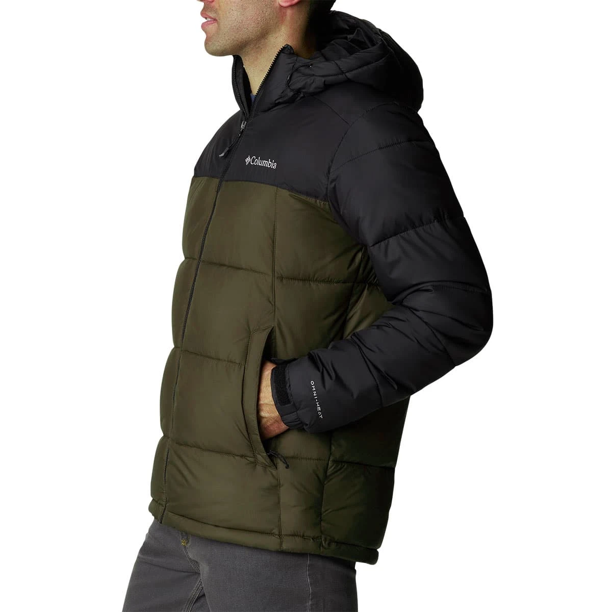 COLUMBIA PIKE LAKE HOODED JACKET OLIVE GREEN BLACK 23 8 COLUMBIA PIKE LAKE HOODED JACKET OLIVE GREEN BLACK 23 – Image 6