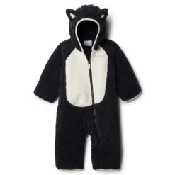 COLUMBIA FOXY BABY SHERPA BUNTING BLACK/CHALK 23
