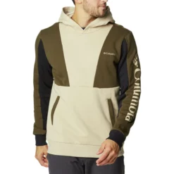 COLUMBIA LODGE COLORBLOCK HOODIE ANCIENT FOSSIL OLIVE GREEN BLK 22 -Rossignol Soldes Magasin 9 95972 lodge colorblock hoodie ancient fossil olive green blk 1956663 271 04
