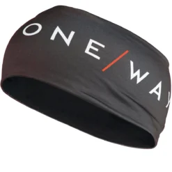 ONE WAY HEADBAND LIGHT ASPHALT GREY/FLAME 23
