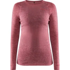 CRAFT CORE WOOL MERINO LS TEE W PINK 23