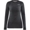 CRAFT CORE WOOL MERINO LS TEE W BLACK 23 -Rossignol Soldes Magasin 9 98344 core wool merino ls tee w black co1911548 998000 01